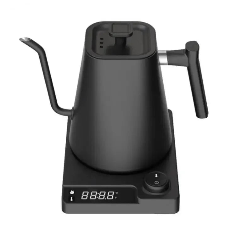 Intelligent Temperature Controlled Hand Brewed Coffee Pot Stainless Steel Fine Mouthed Electric Heating Water Insulation Kettle