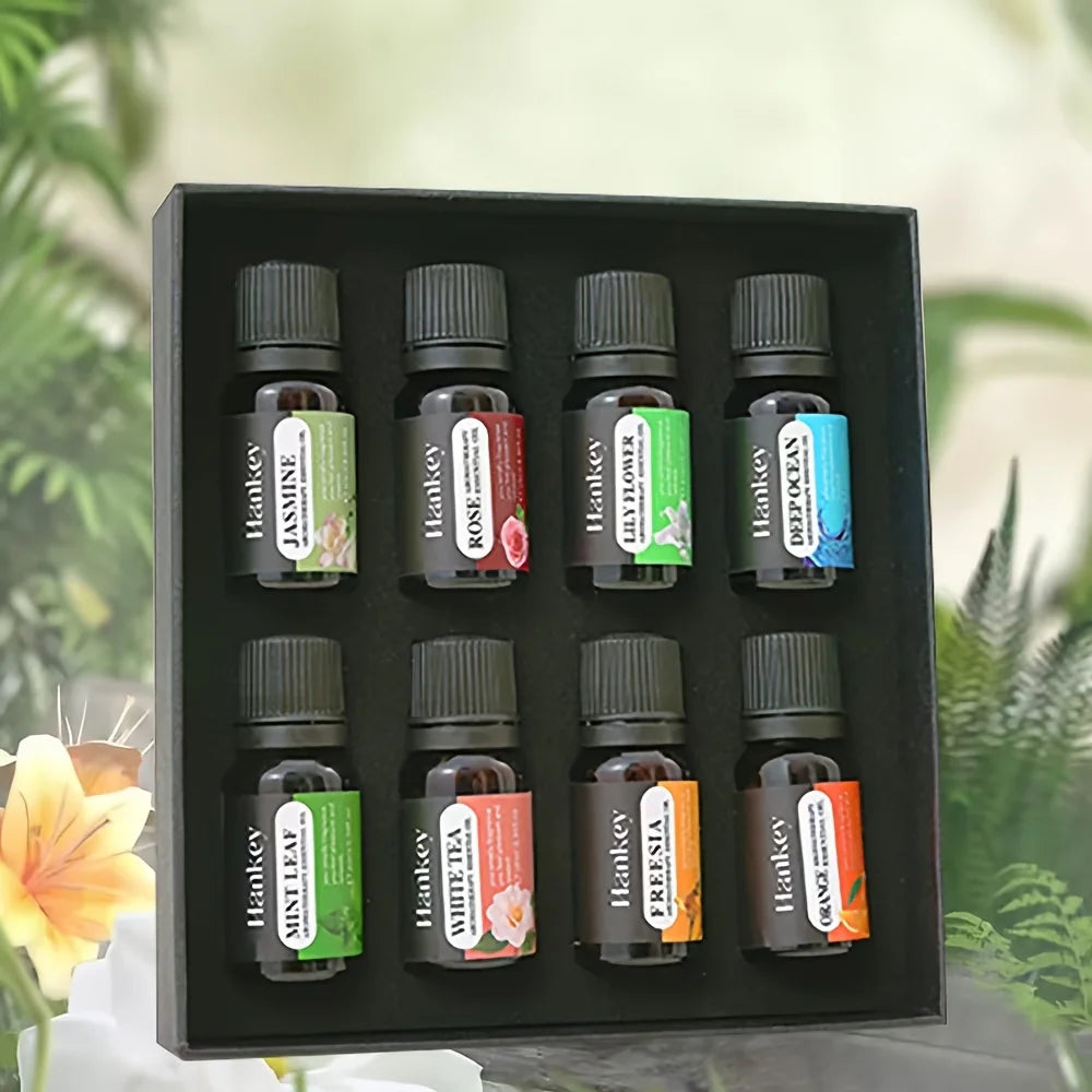 6-Piece Essential Oil Set with 6 Fragrance Options -Oils for Aromatherapy, Used For Diffuser Aroma
