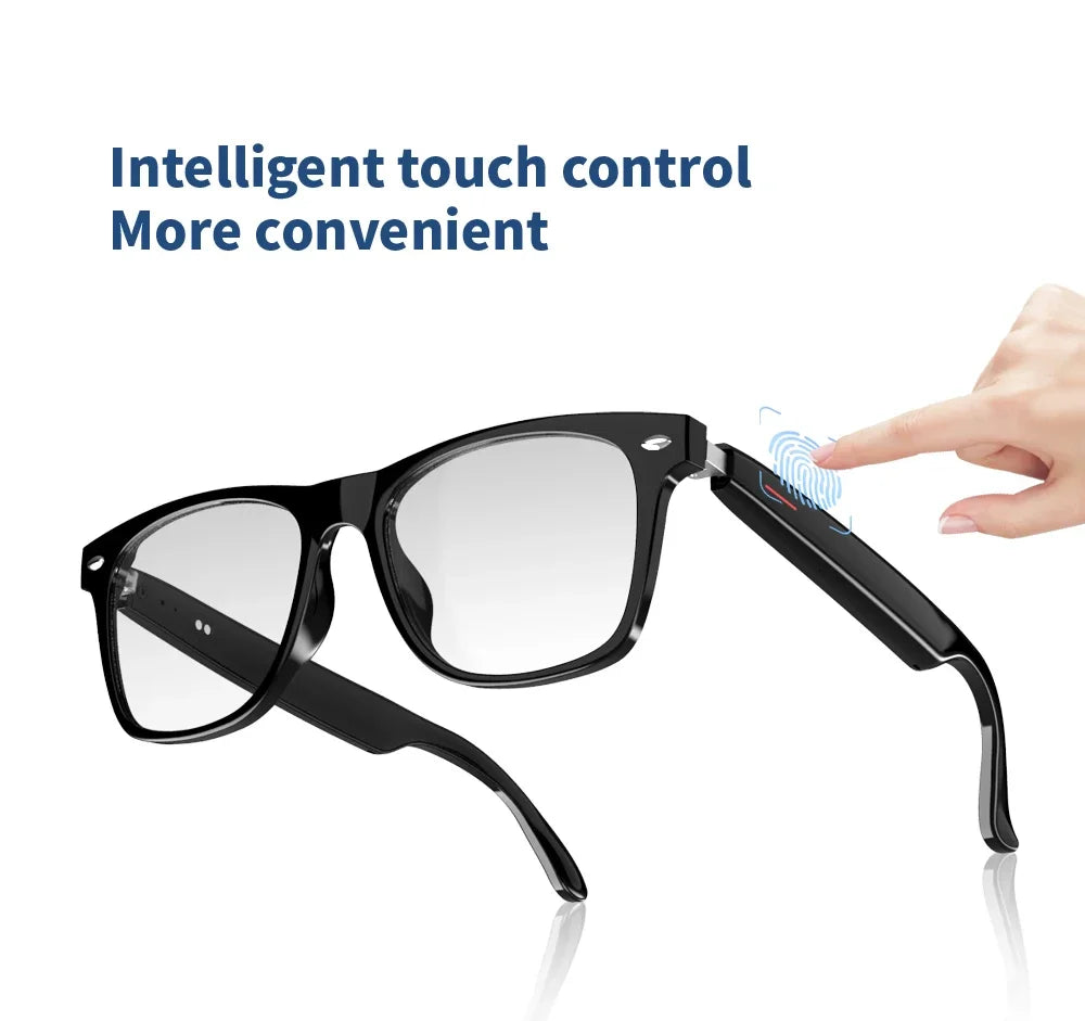 For Xiaomi E13 Smart Glasses:Blue Light Filtering Polarized Sunglass Lenses Audio Built-in Mic & Speakers Touch Voice Assistant