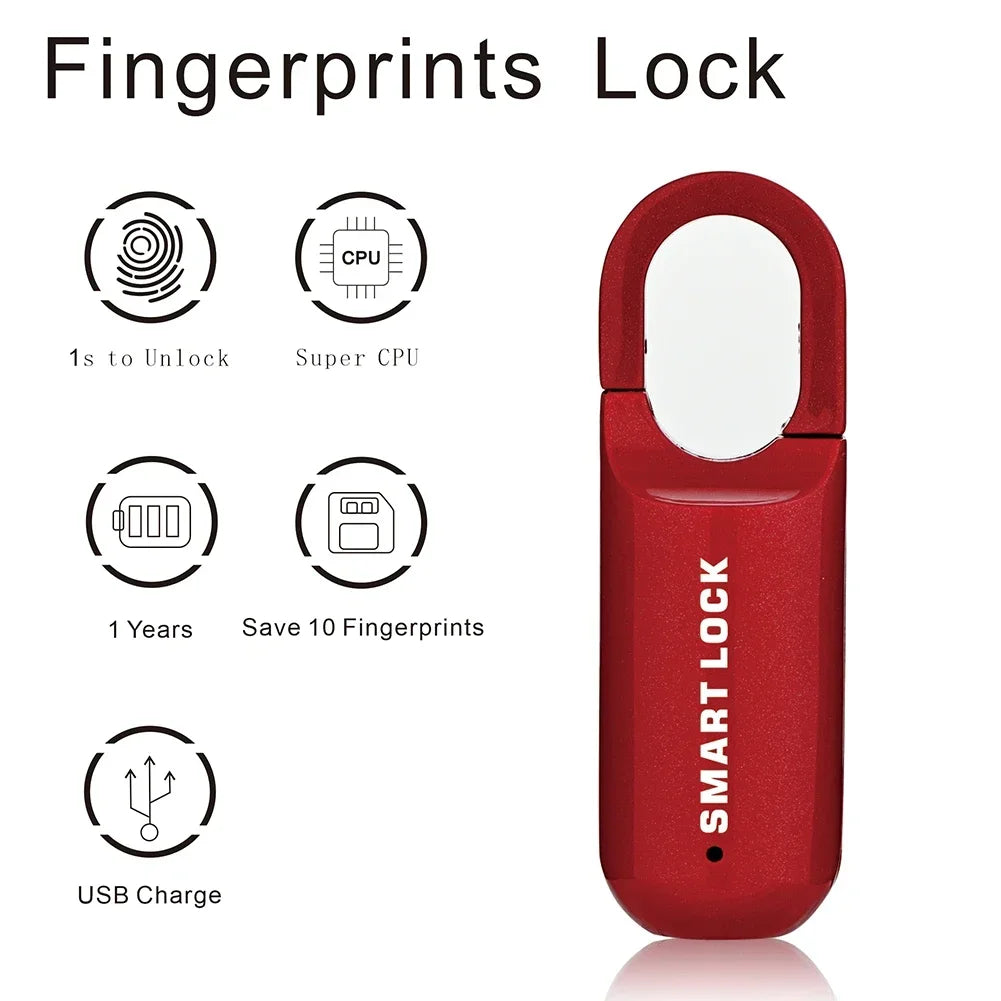 fingerprint padlock