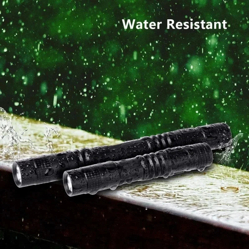 Small Mini LED Flashlight Handheld Pen Light Flashlight Tactical Pocket Torch PenLight with Clip Led Pen Flashlight