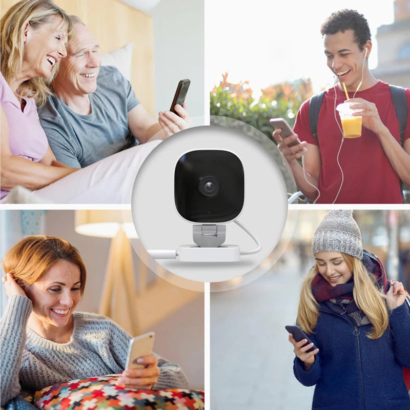 New 4K Mini Security Camera WiFi Monitor IP65 Waterproof Full Color Night Vision Motion Detect Surveillance With 2 Way Audio