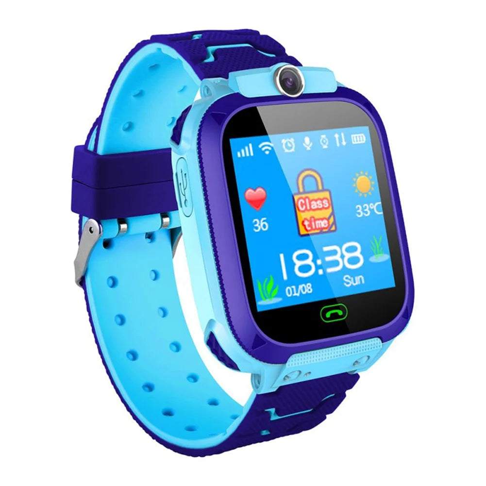 Q12b Children Smart Watch Life Waterproof Kids Positioning Call Smartwatch Remote Locator Watch For Boys Girls