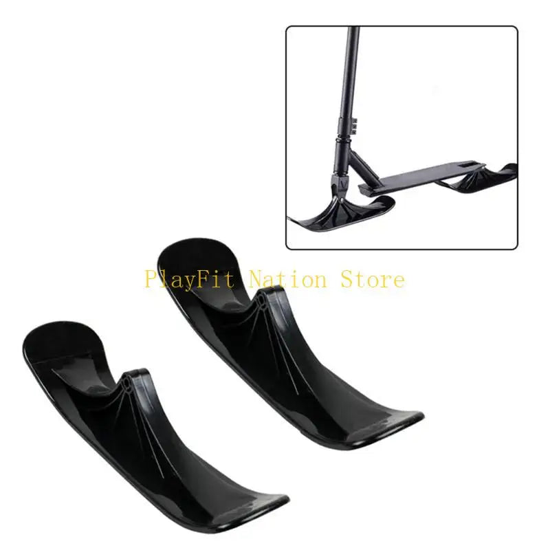 242F 1 Pair Kids Ski Board for Scooter Snow Sled Scooter Sled Sliding Ski Snowboard