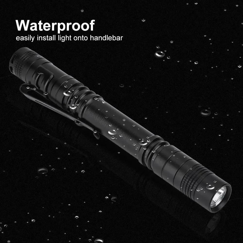 Small Mini LED Flashlight Handheld Pen Light Flashlight Tactical Pocket Torch PenLight with Clip Led Pen Flashlight