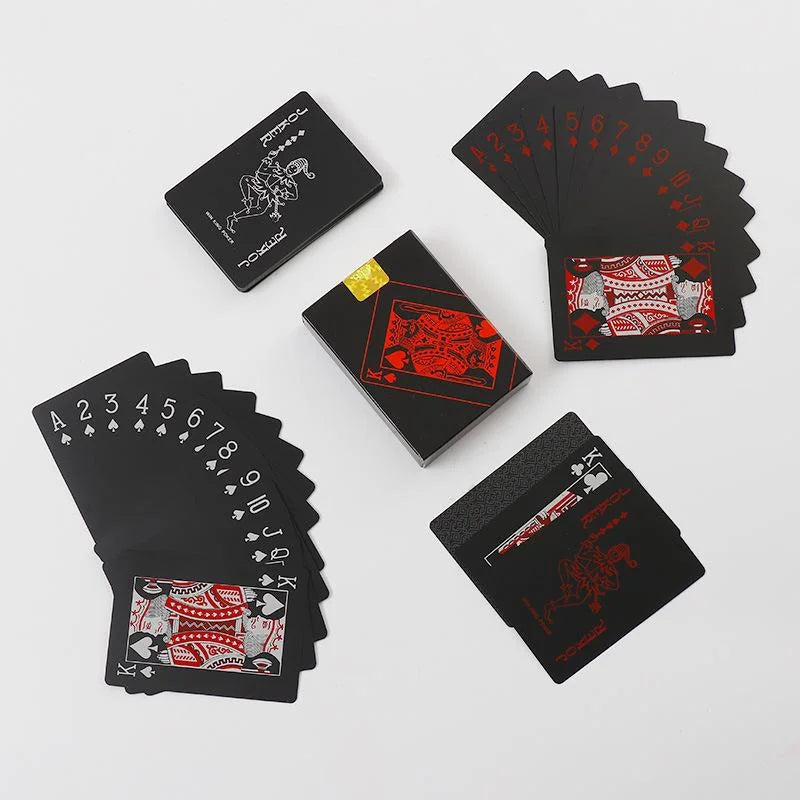 Premium Waterproof PVC Playing Cards with Box - Perfect for Parties, Games, Cardistry & Magic Tricks!