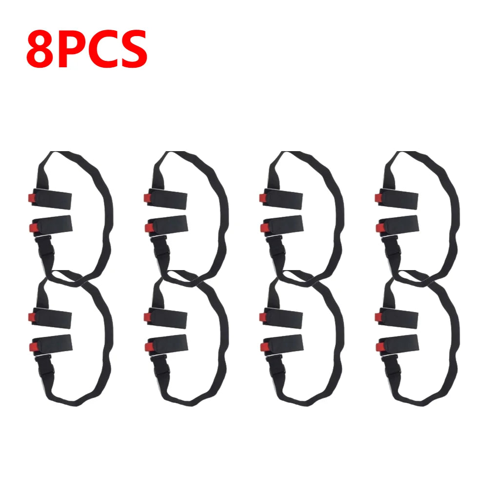 Ski and Pole Carrier Strap Adjustable Ski Shoulder Carrier Strap Portable Ski Holder Straps Skiing Accessories