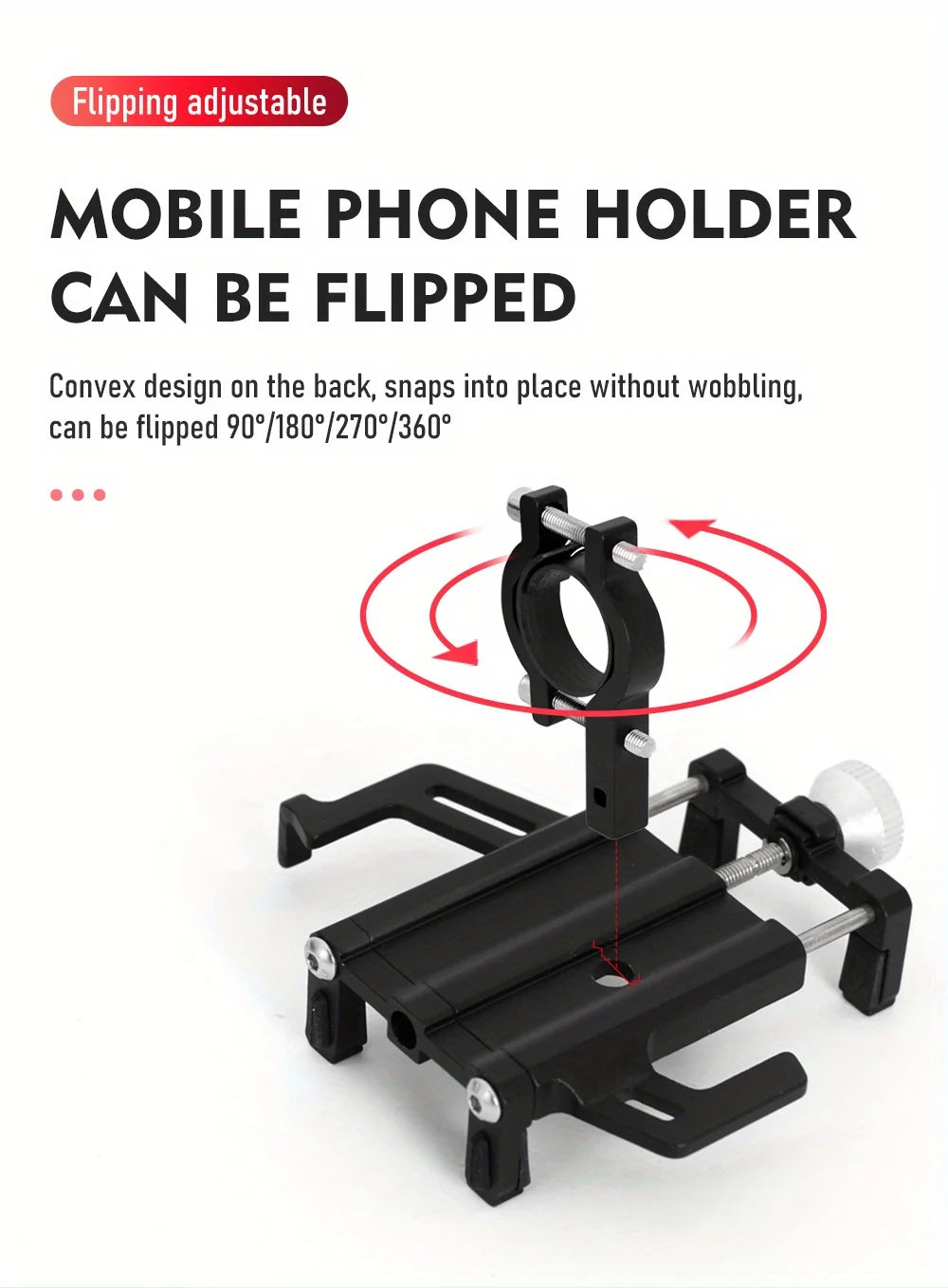ThinkRider Bicycle Mobile Phone Rack Aluminum Mountain Road Car Navigation Takeout Rider Driving Special Support