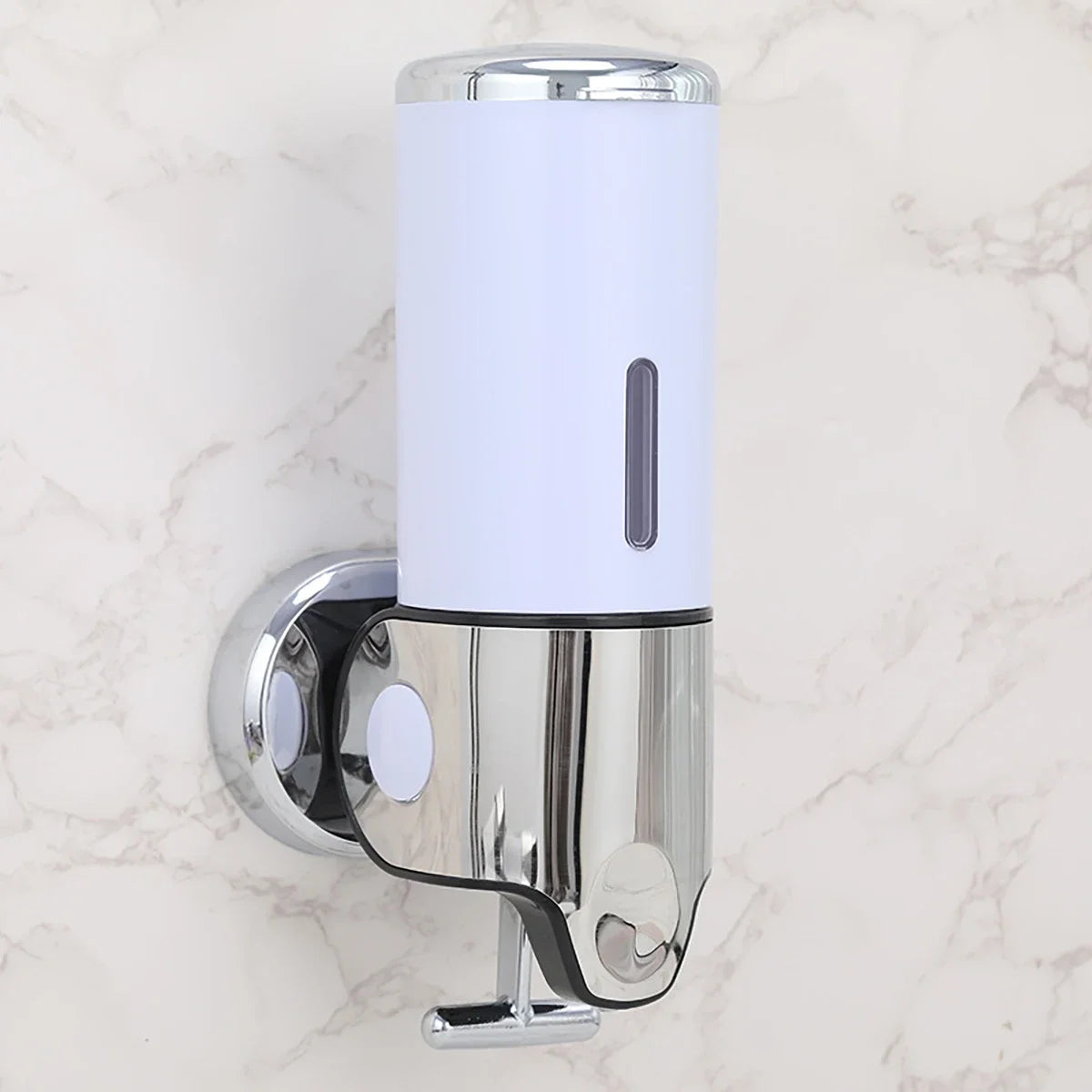 Bathroom Soap Dispenser Press Hand Sanitizer Holder Wall Mount Soap Shampoo Head Shower Liquid Dispenser Bathroom Accessories