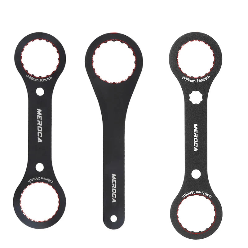 Bicycle Bottom Bracket Wrench Spanner Bike BB Wrench Removal Installation Tool Remover BB39 BB44 BB46 BB40.5 16/24 Notch