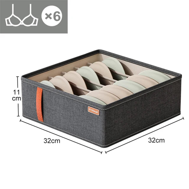 Closet Organizer Underwear Drawer Organizer Socks Bra Clothing Storage Box Wardrobe Organizer Clothes Cabinet Drawer Organizers
