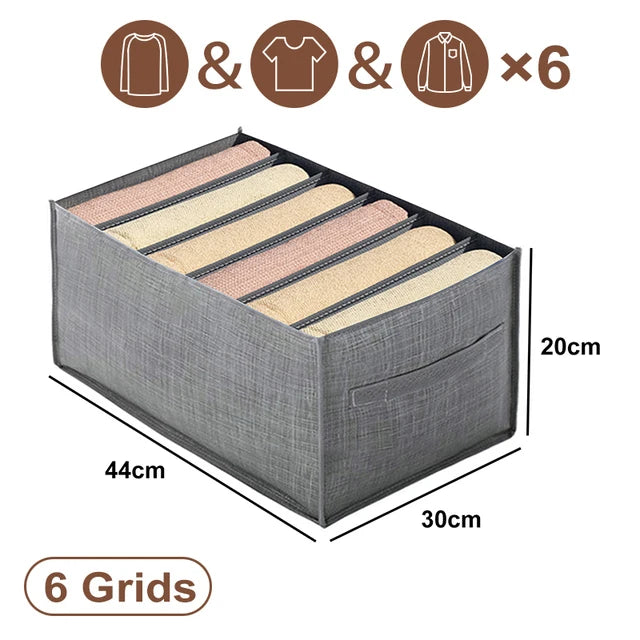 Closet Organizer Underwear Drawer Organizer Socks Bra Clothing Storage Box Wardrobe Organizer Clothes Cabinet Drawer Organizers