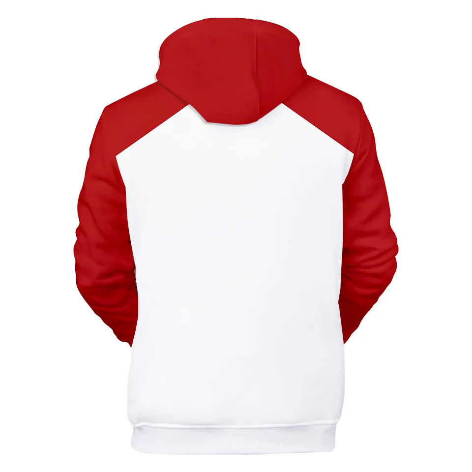 NEW Anime Saitama Oppai Hoodie Hooded Sweatshirt Hoodie Cosplay Costume Fleece Fashion Harajuku Jacket and Coat Brand Clothes