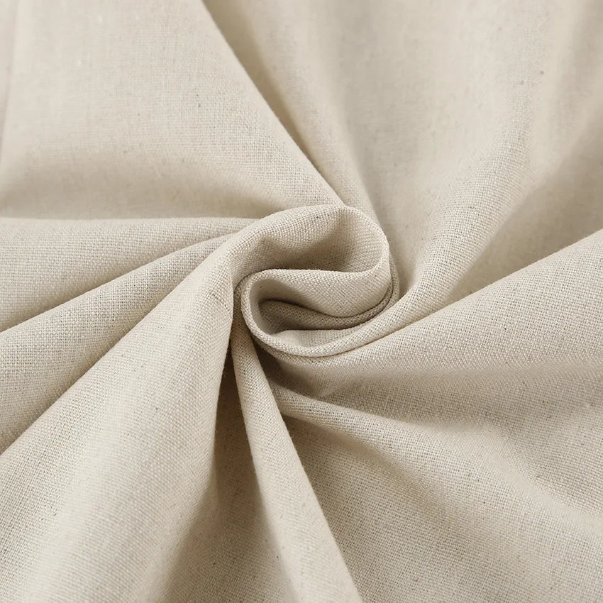 Minimalist Cotton Linen Design Strapless Dress Summer Women's Personal Street Elastic Backless Pocket Vacation Beach Dress