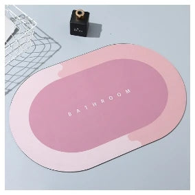 Super Absorbent Bathroom Anti-slip Mat Diatomaceous Earth Bathroom Mat Bathtub-Mat Door Mat Shower-Mat Easy To Clean Home