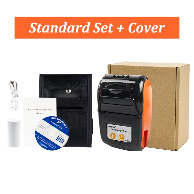 Mini Receipt Printer Portable, Bluetooth, Ticket ,Bill Receipt, POS, iOS/Android