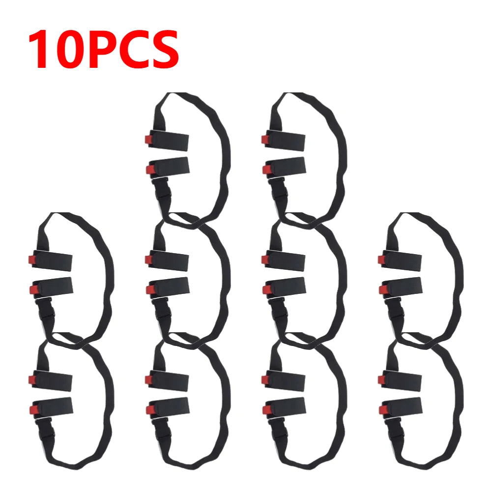 Ski and Pole Carrier Strap Adjustable Ski Shoulder Carrier Strap Portable Ski Holder Straps Skiing Accessories