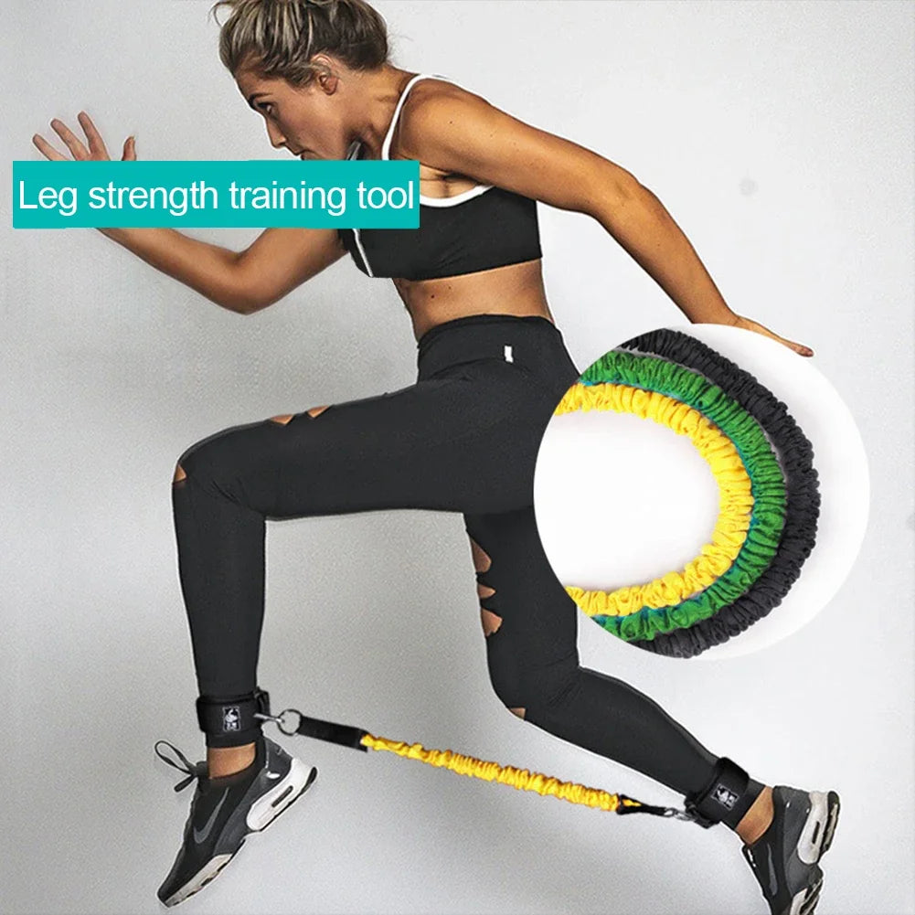 20LB-80LB Thicken Latex Gym Rubber Pull Rope Resistance Band Fitness Training Trainer Taekwondo Kick