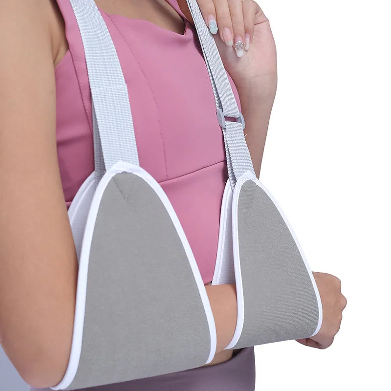 Premium Arm Sling & Forearm Support Brace - Adjustable Shoulder/Elbow Immobilizer with Breathable Mesh & Padded Comfort