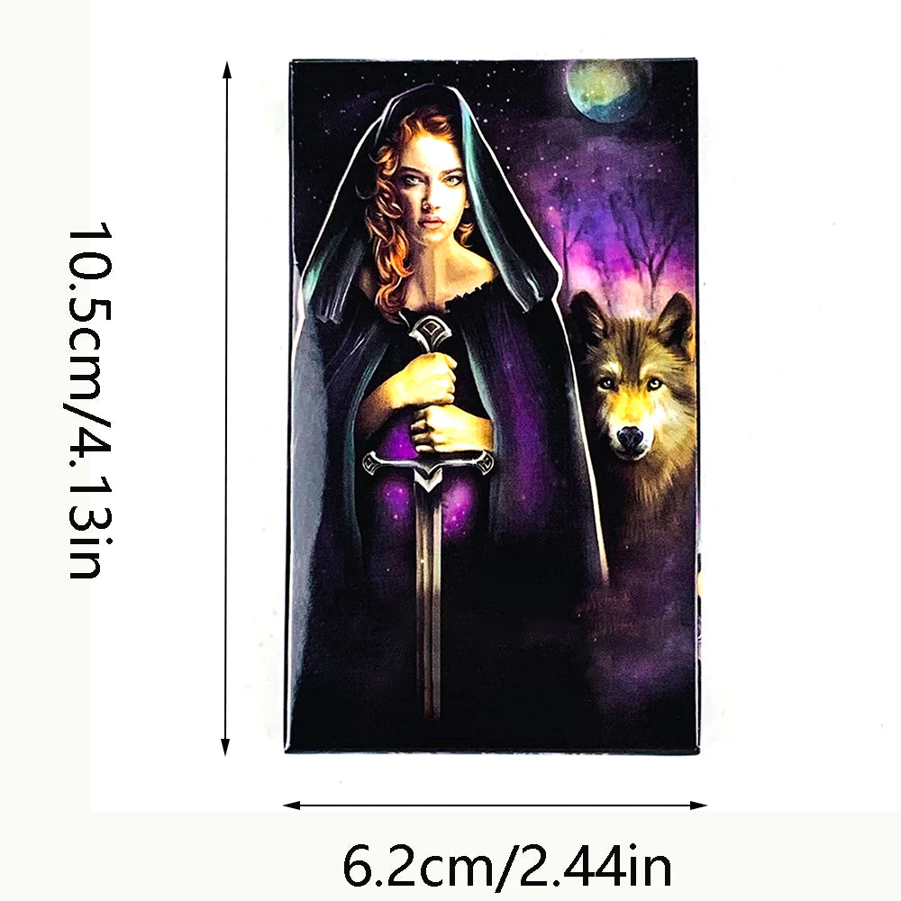 Oracle Cards Family Gathering Leisure Game Cards Prediction Divination Deck Board Playing Card Game,Halloween and Christmas Gift