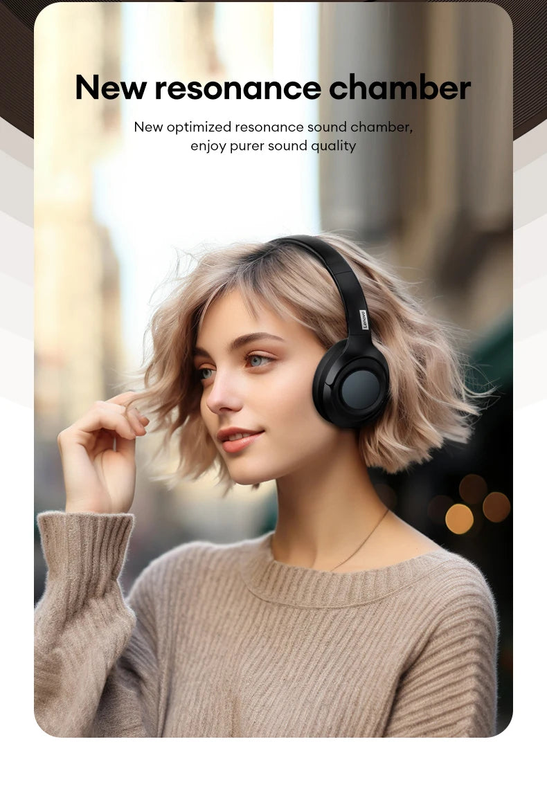 Original Lenovo TH54 Wireless Bluetooth 5.4 Earphones Long Battery Life Wearing Headphone HIFI Level Sound Quality Music Headset