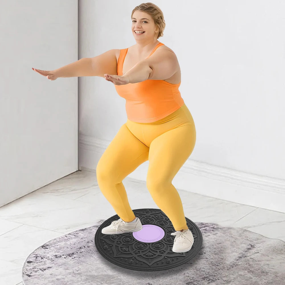 Yoga Balance Board Fitness Training Pedal Sensory Training Balance Board Home Fitness Equipment For Sensory Rehabilitation 