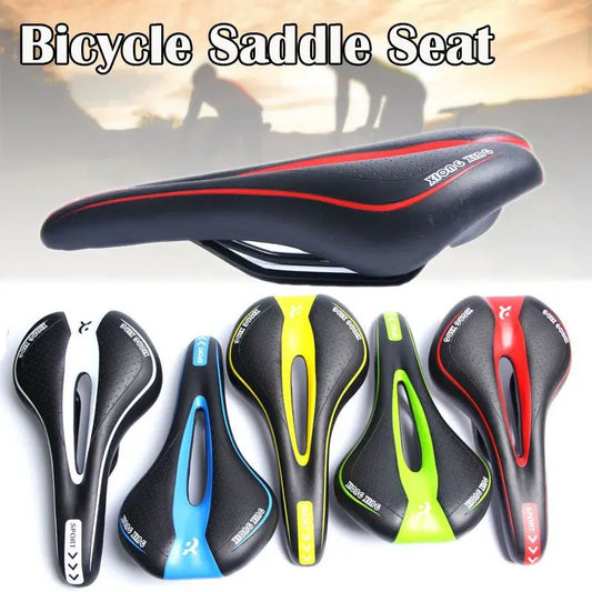 Bicycle Mountain Bike Saddle Hollow Super Comfortable Road Mountain Bike Sports Soft Seat Cushion Replacement Bike Seat