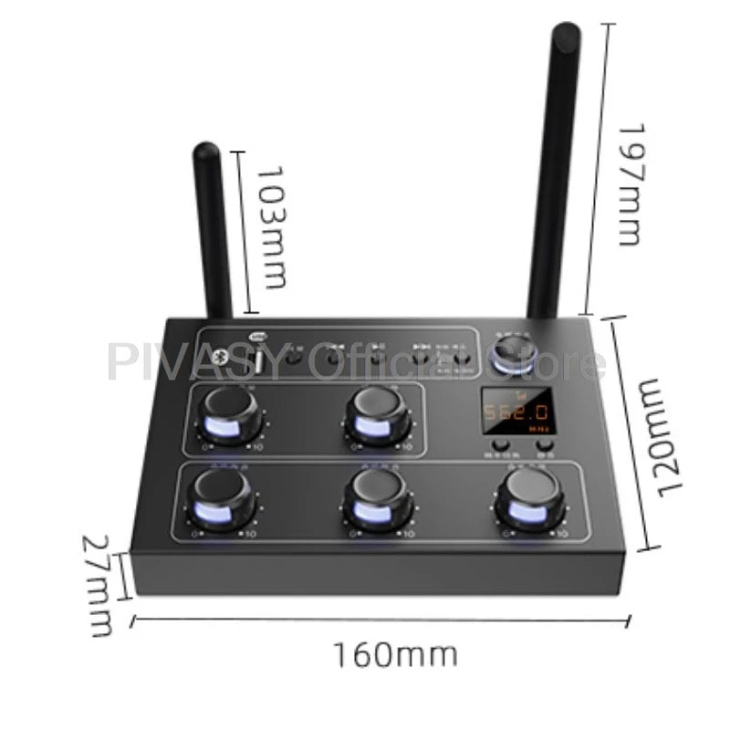 50W 8.5 Inch Bluetooth Speaker Audience High Power Speaker Amplifier Smart Sound Box High Fidelity Home Cinema for TV PC Desktop