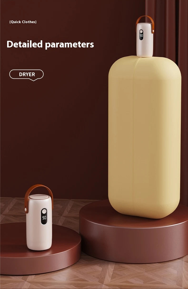 Portable Clothes Dryer Compact Electric Drying Machine for Home Foldable Clothes Dryer Convenient clothing drying in dormitories