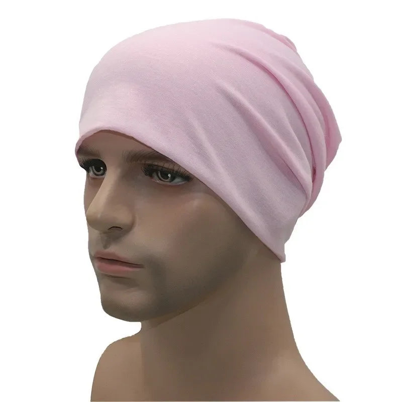 Spring Hats for Women Thin Beanies Knitted Cap Girl Autumn Cool Candy Color Beanie Men Cotton Pile of Pile Cap Bonnet Casual Cap