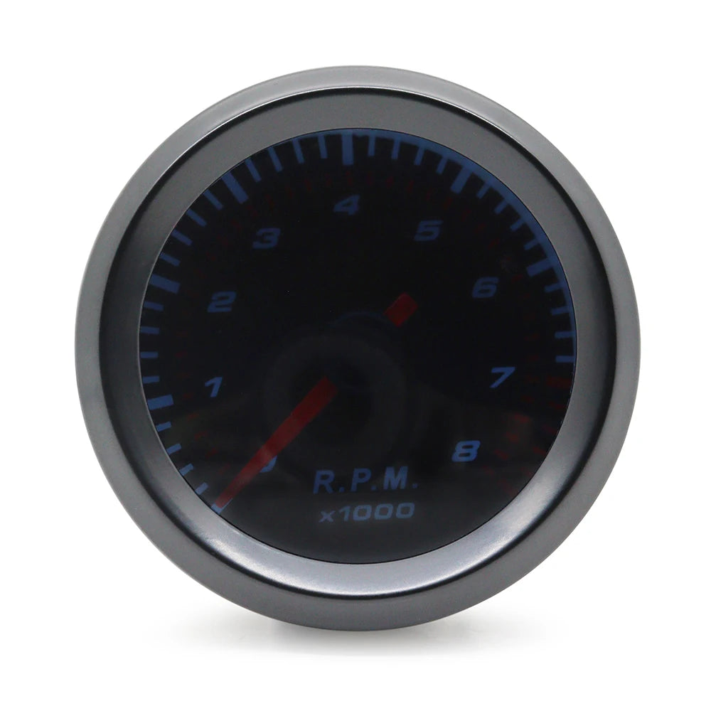 2" 52mm Smoke lens with sensor Boost gauge bar psi/Vacuum/Water temp/Oil temp/Oil pressure/Voltmeter/Tachometer RPM