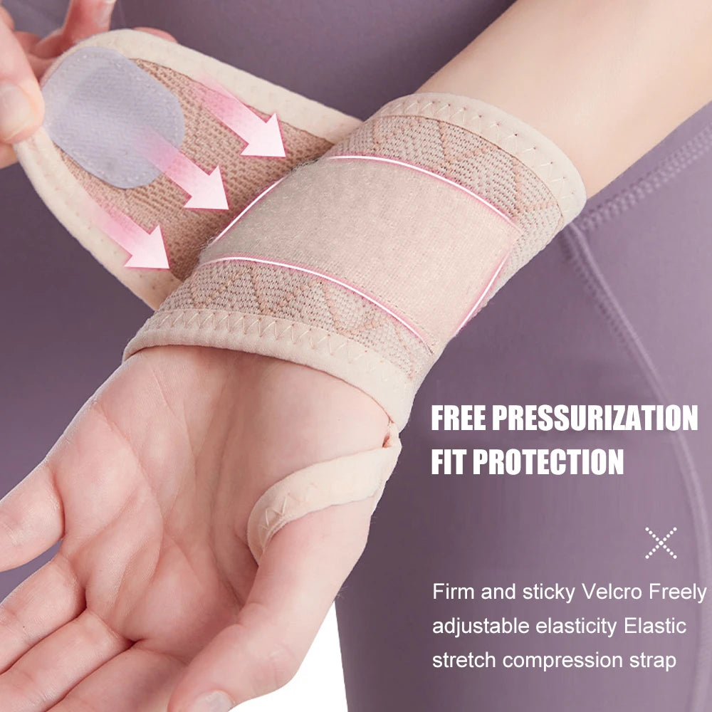 1 PCS Sports Professional Wrist Protector Arthritis Protection Support Sleeve Breathable Elastic Glove Wrist Protector Men Women