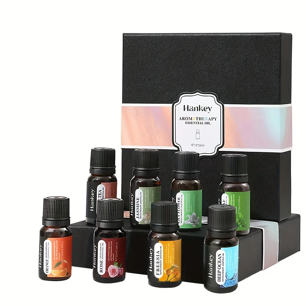 6-Piece Essential Oil Set with 6 Fragrance Options -Oils for Aromatherapy, Used For Diffuser Aroma