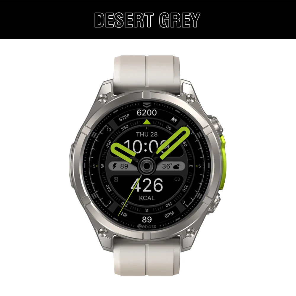 NEW 2025 Zeblaze VIBE 8 Voice Call Smart Watch 1.43" AMOLED Display Heart Rate Blood Pressure Multi-Sport Modes Smart Watch