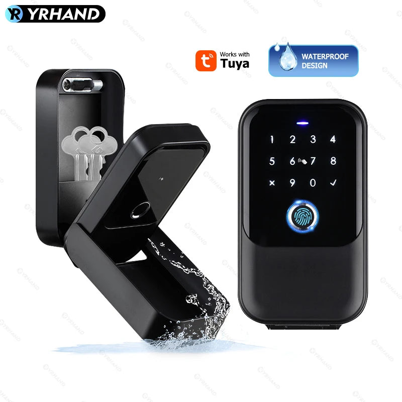 TTlock Smartkey Lock Box Wireless Electronic Key Safe with Digital Code App Controlled Bluetooth Smartlock for Home Key Padlock
