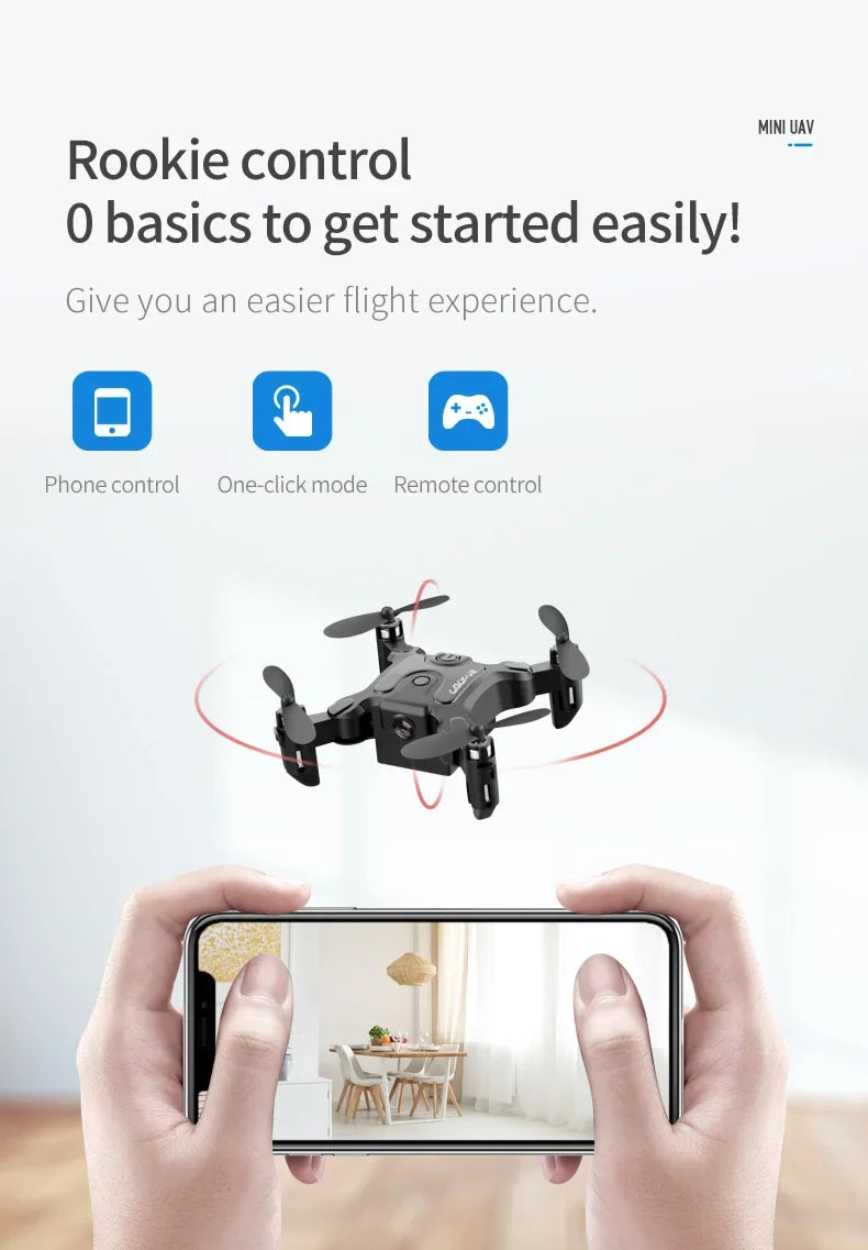 Xiaomi V2 New Mini Drone Professional HD Camera 5G Wifi FPV Air Pressure Altitude Hold Foldable Quadcopter RC Drone Toys UAV