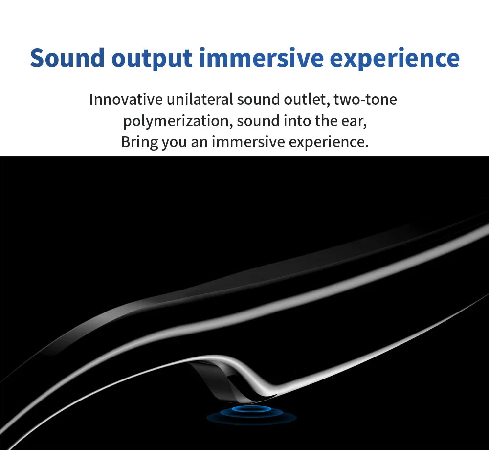 For Xiaomi E13 Smart Glasses:Blue Light Filtering Polarized Sunglass Lenses Audio Built-in Mic & Speakers Touch Voice Assistant