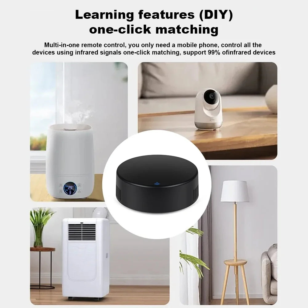 Tuya WiFi RF IR Remote Control 433MHz Smart Life APP Voice Control Smart Home Infrared Controller ALL TV Support Alexa Google
