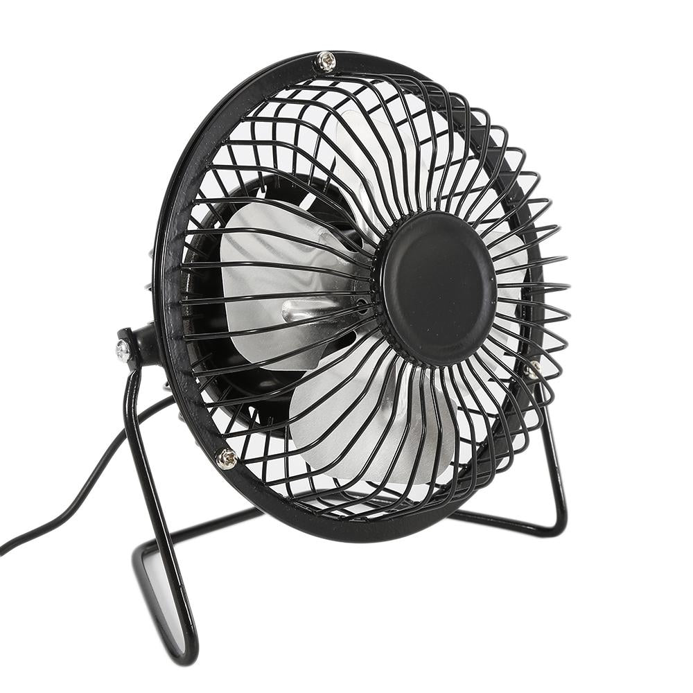 4-inch USB Strong Wind Silent MINI Fan Desk 360 Degree Rotatable Summer Cooling Portable Fan for Laptop Notebook Ofiice