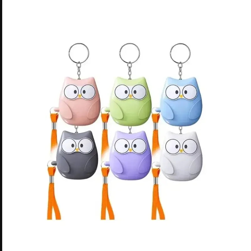 2025 Small and Easy To Carry Anti-attack Self-defence Alarm Rechargeable Battery Loud Key Chain 130db Personal Alarm