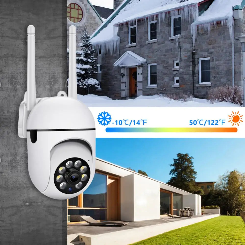 Wifi Camera YCC365 Plus Smart 4X Digital Zoom AI Human Detect Wireless Camera Security Surveillance CCTV With 1080P IP Camera