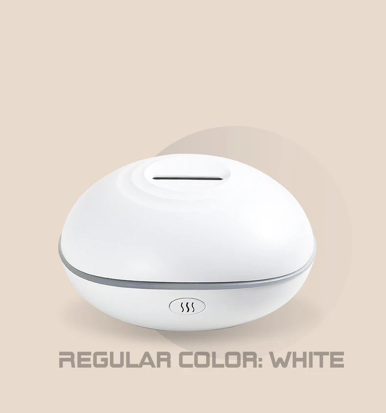 Air Humidifier Aromatherapy Essential Oil Diffuser Wood Grain 200ml Ultrasonic Remote Control 7 Color Lights For Home Bedroom
