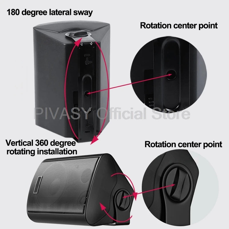 50W 8.5 Inch Bluetooth Speaker Audience High Power Speaker Amplifier Smart Sound Box High Fidelity Home Cinema for TV PC Desktop