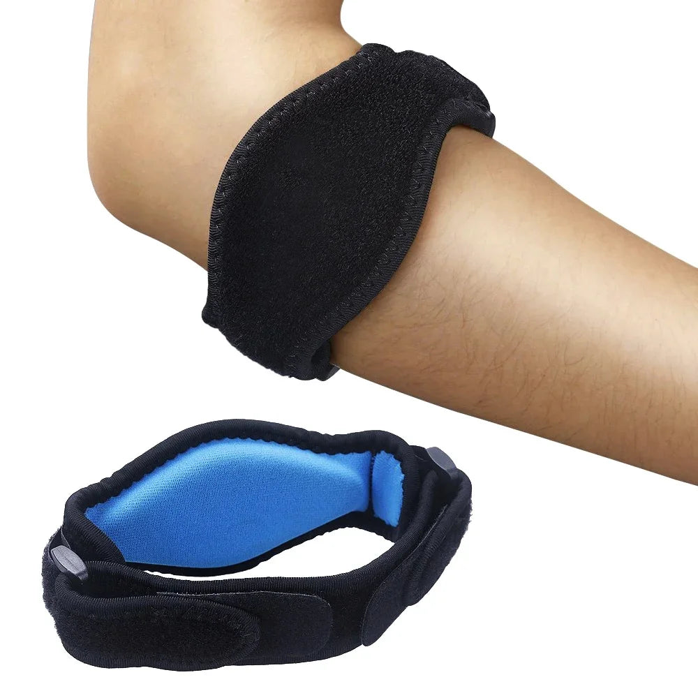 1Pcs Adjustable Elbow Support Basketball Tennis Golf Elbow Strap Elbow Pads Lateral Pain Syndrome Epicondylitis Braces Sports