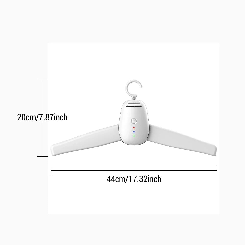 Electric Clothes Drying Rack Hang Clothes Dryer UV Sterilization Portable Travel Home Business Mini Folding Clothes Heater
