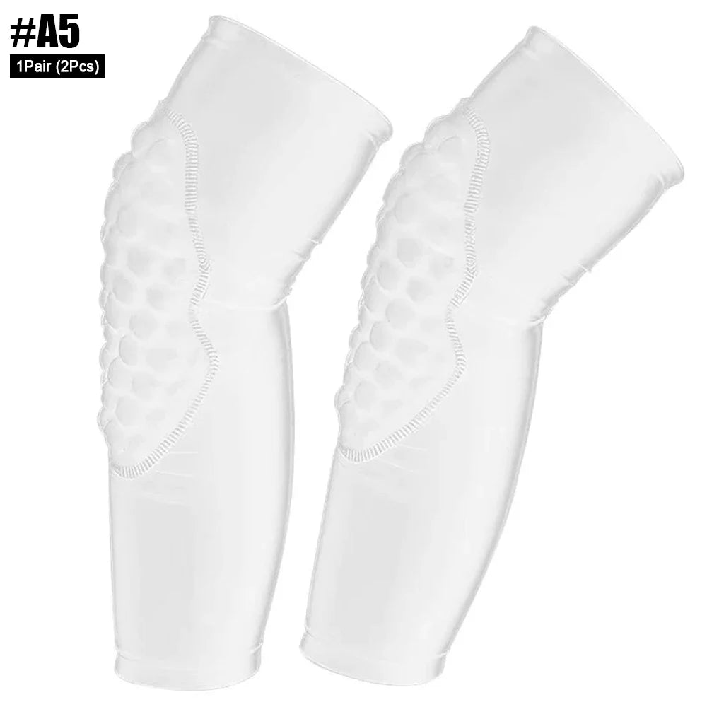 1Pair Youth Children Sports Anti-Collision Knee Pads Elastic Breathable Knee Support for Cycling Basketball Football Skateboard