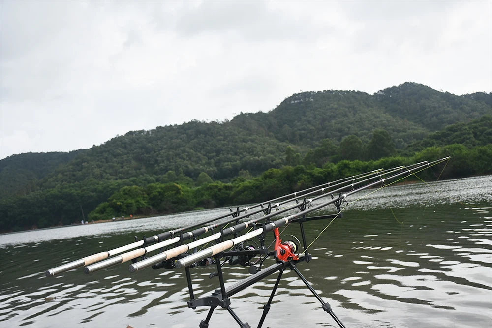 BIUTIFU 3.75lbs Telescopic Carp Fishing Rods 3.0/3.6/3.9/4.2m T800 Carbon Travel Spinning Surfcasting 40-180g Lake Sea Hard Pole