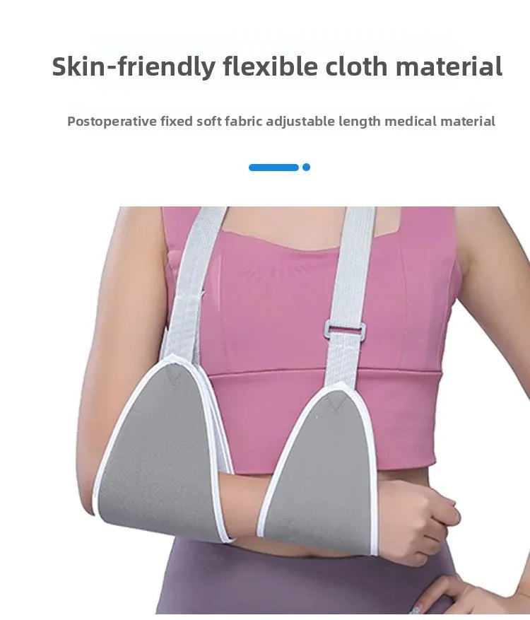 Premium Arm Sling & Forearm Support Brace - Adjustable Shoulder/Elbow Immobilizer with Breathable Mesh & Padded Comfort