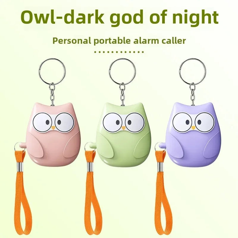 2025 Small and Easy To Carry Anti-attack Self-defence Alarm Rechargeable Battery Loud Key Chain 130db Personal Alarm