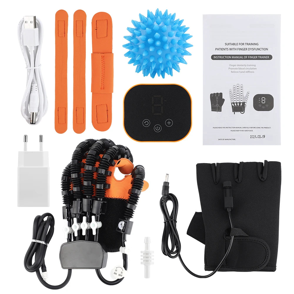 Hemiplegia Rehabilitation Equipment Stroke Recovery Robot Glove Cerebral Infarction Training Device Finger Hand Function Workout